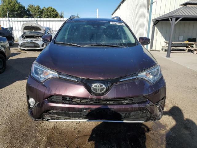 2T3WFREV6HW401464 - 2017 TOYOTA RAV4 XLE PURPLE photo 5