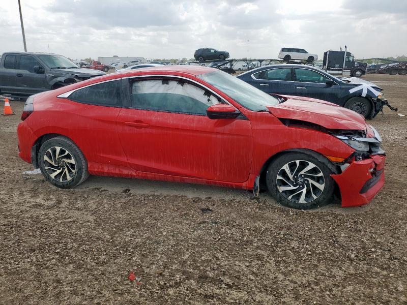 2HGFC4B56GH306306 - 2016 HONDA CIVIC LX أحمر صورة 4