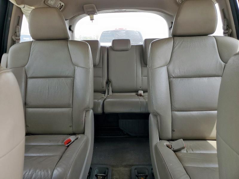 5FNRL5H64BB032569 - 2011 HONDA ODYSSEY EXL BURGUNDY photo 10