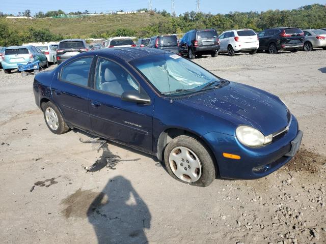 1B3ES46C5YD739671 - 2000 DODGE NEON BASE BLUE photo 4