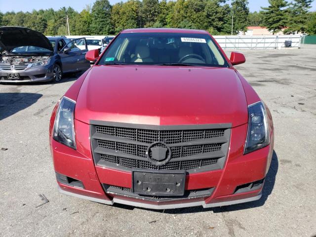 1G6DF577990144713 - 2009 CADILLAC CTS RED photo 5