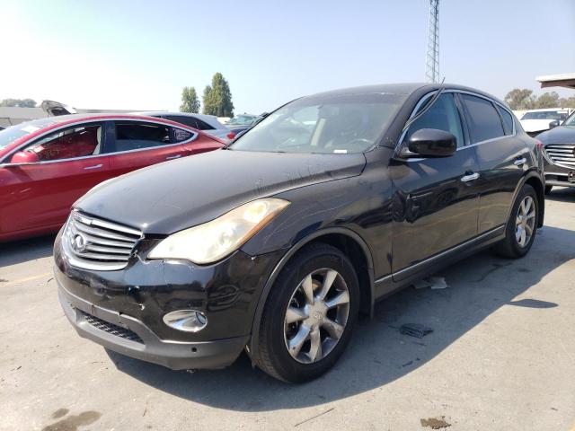 JNKAJ09E58M300751 - 2008 INFINITI EX35 BASE BLACK photo 1