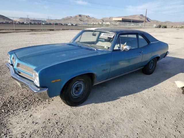 2Y27D2L100334 - 1972 PONTIAC VENTURA BLUE photo 1