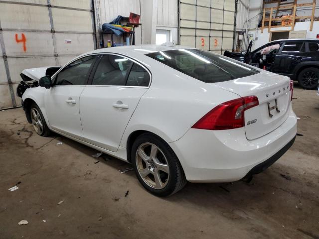 YV1622FSXC2130668 - 2012 VOLVO S60 T5 WHITE photo 2