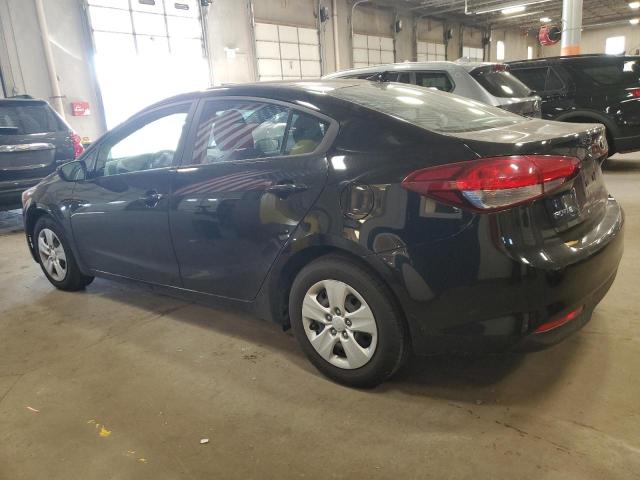 3KPFK4A70JE244473 - 2018 KIA FORTE LX BLACK photo 2