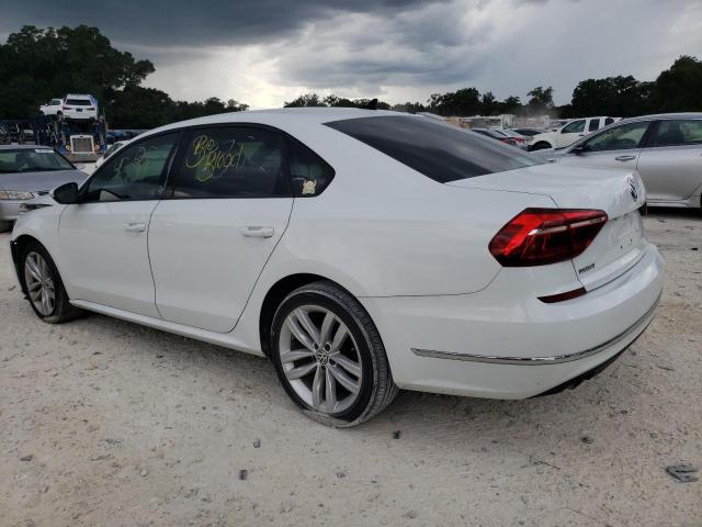 1VWLA7A31KC004973 - 2019 VOLKSWAGEN PASSAT WOLFSBURG WHITE photo 2