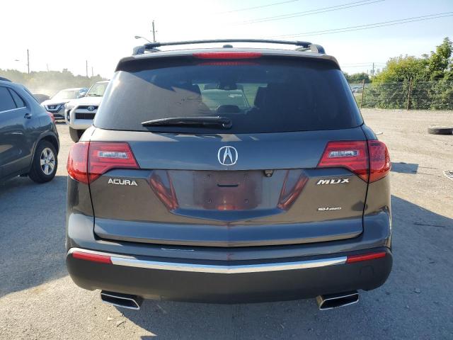 2HNYD2H67BH530308 - 2011 ACURA MDX TECHNOLOGY GRAY photo 6