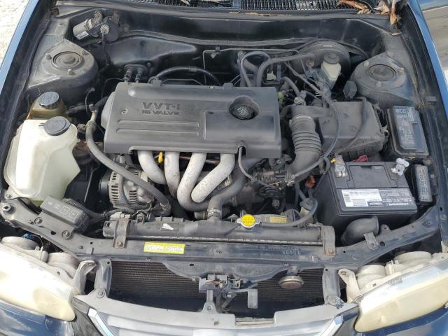 1NXBR12E61Z551455 - 2001 TOYOTA COROLLA CE BLACK photo 11