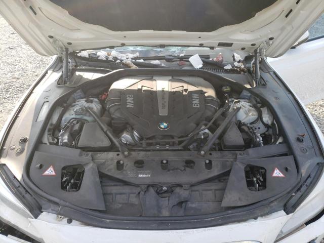 WBAYE8C53FD781718 - 2015 BMW 750 LI WHITE photo 11