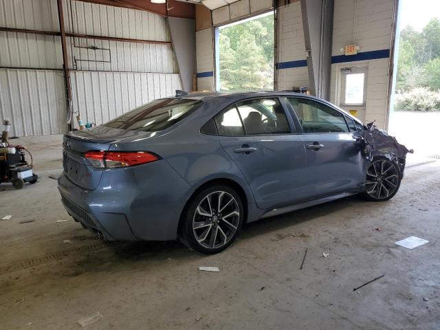 JTDP4RCEXLJ037988 - 2020 TOYOTA COROLLA SE GRAY photo 3