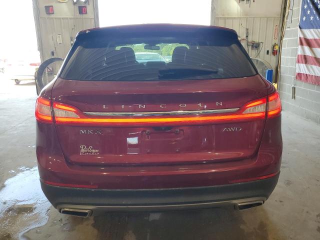 2LMPJ8LR4JBL45262 - 2018 LINCOLN MKX RESERVE RED photo 6