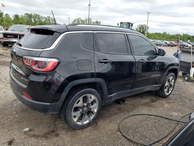 3C4NJDCB2LT223672 - 2020 JEEP COMPASS LIMITED BLACK photo 3