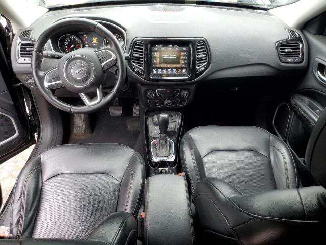3C4NJDCB2LT223672 - 2020 JEEP COMPASS LIMITED BLACK photo 8