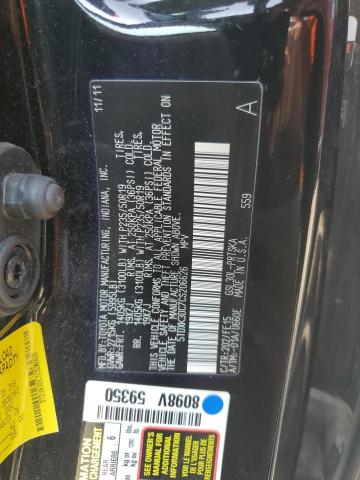 5TDXK3DC7CS206626 - 2012 TOYOTA SIENNA SPORT BLACK photo 13