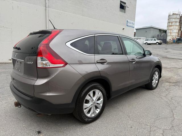 5J6RM4H56CL016655 - 2012 HONDA CR-V EX BROWN photo 4