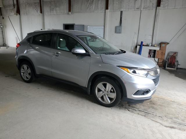 3CZRU6H73KM705319 - 2019 HONDA HR-V EXL SILVER photo 4