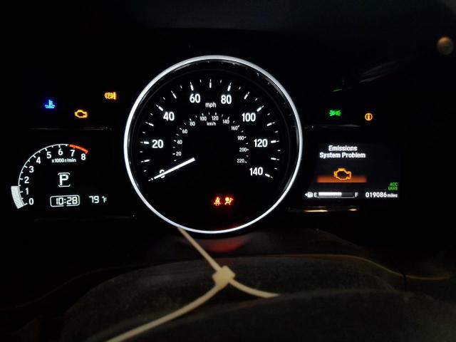 3CZRU6H73KM705319 - 2019 HONDA HR-V EXL SILVER photo 9