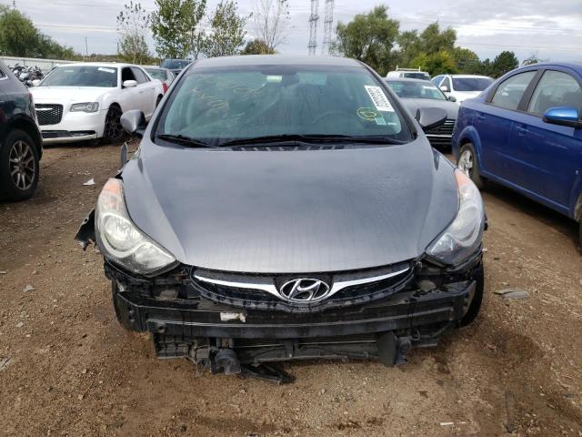 5NPDH4AE4DH346234 - 2013 HYUNDAI ELANTRA GLS GRAY photo 5