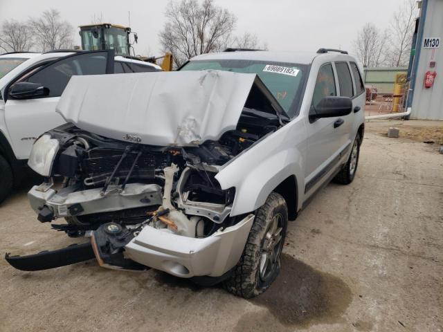 1J4GR48K56C115387 - 2006 JEEP GRAND CHER LAREDO 银色 照片 1