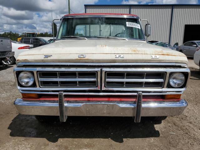 F10YCK08277 - 1971 FORD F 100 WHITE photo 5