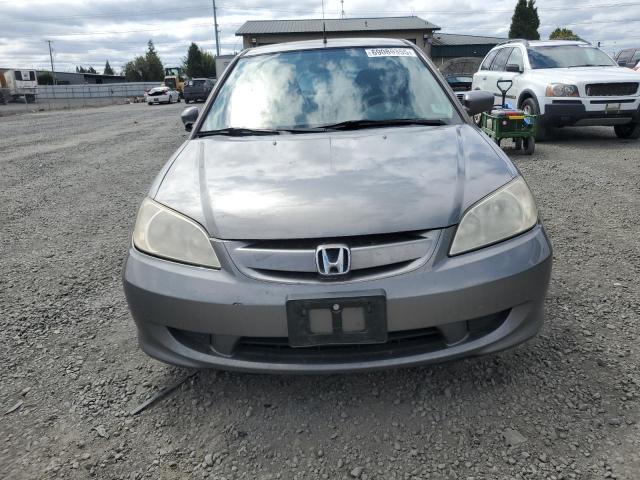 JHMES956X5S000308 - 2005 HONDA CIVIC HYBRID ნაცრისფერი ფოტო 5