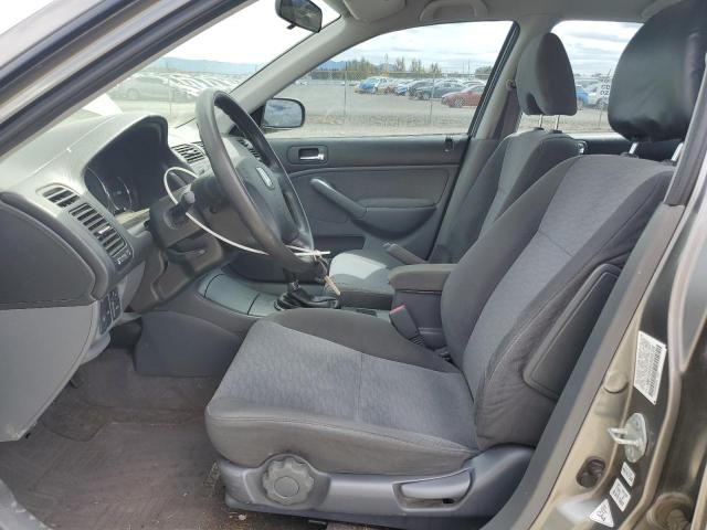 JHMES956X5S000308 - 2005 HONDA CIVIC HYBRID ნაცრისფერი ფოტო 7