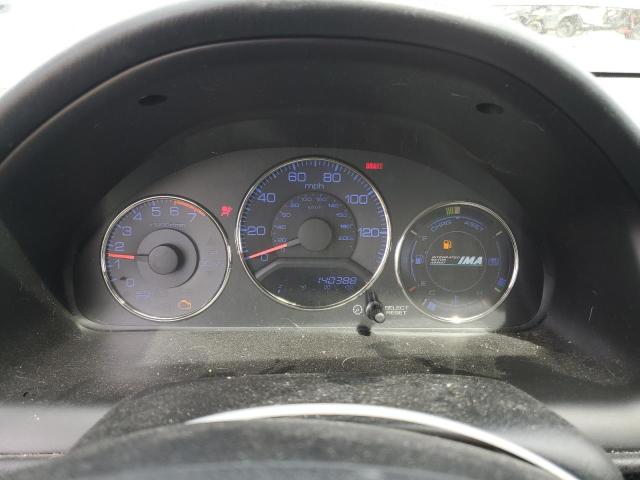 JHMES956X5S000308 - 2005 HONDA CIVIC HYBRID ნაცრისფერი ფოტო 9