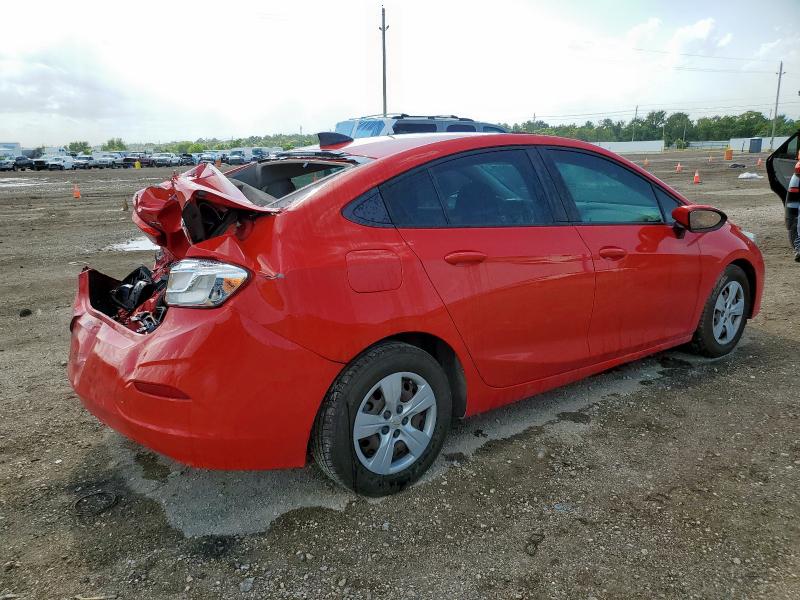 1G1BC5SM1J7148494 - 2018 CHEVROLET CRUZE LS RED photo 3