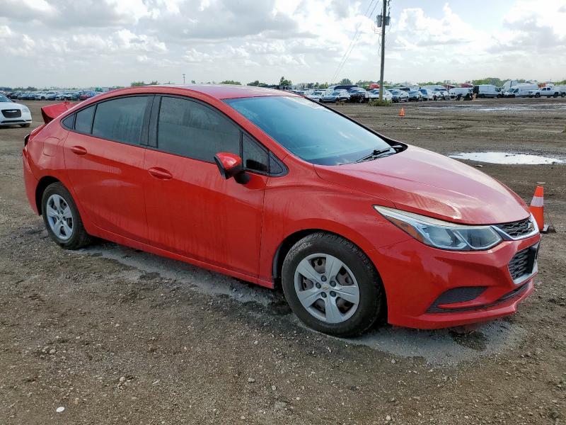 1G1BC5SM1J7148494 - 2018 CHEVROLET CRUZE LS RED photo 4