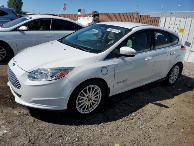 1FADP3R44EL350408 - 2014 FORD FOCUS BEV WHITE photo 1