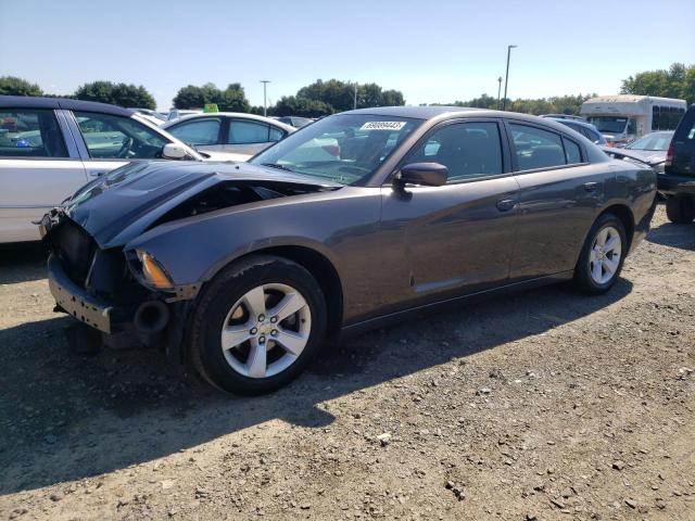 2C3CDXBG3EH366580 - 2014 DODGE CHARGER SE GRAY photo 1