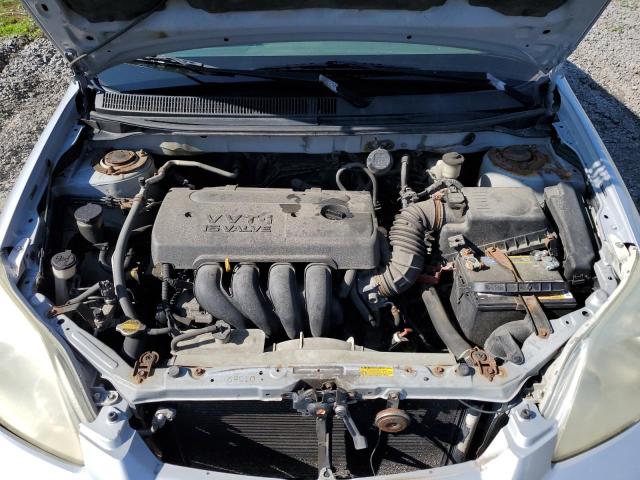 2T1KR32E46C560028 - 2006 TOYOTA COROLLA MA XR SILVER photo 11