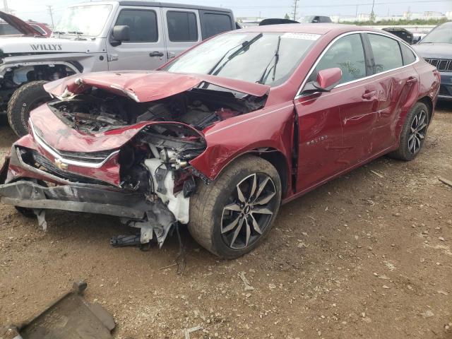 1G1ZD5ST6JF291062 - 2018 CHEVROLET MALIBU LT RED photo 1