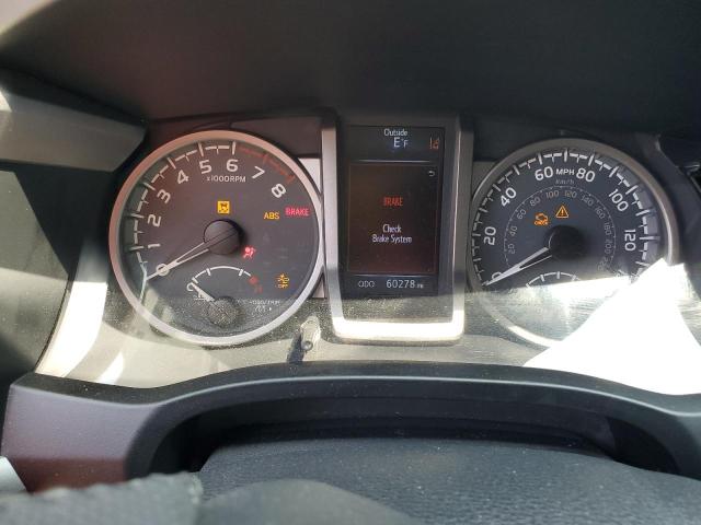 5TFAZ5CN7JX060896 - 2018 TOYOTA TACOMA DOUBLE CAB Szary zdjęcie 9