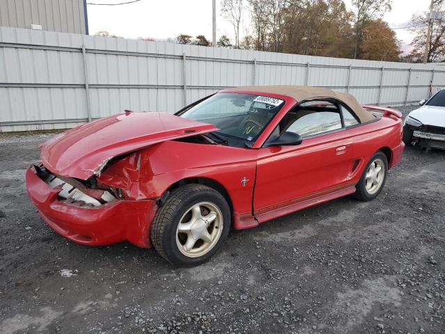 1FAFP444XWF218663 - 1998 FORD MUSTANG RED photo 1
