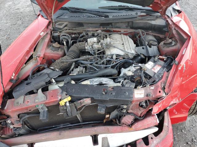 1FAFP444XWF218663 - 1998 FORD MUSTANG RED photo 11