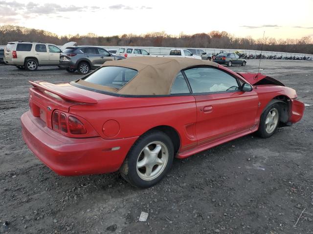 1FAFP444XWF218663 - 1998 FORD MUSTANG RED photo 3