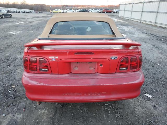 1FAFP444XWF218663 - 1998 FORD MUSTANG RED photo 6