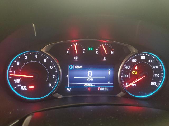 2GNAXUEV5K6221087 - 2019 CHEVROLET EQUINOX LT ლურჯი ფოტო 9