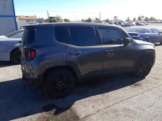 ZACCJAAB4HPF81721 - 2017 JEEP RENEGADE SPORT Մոխրագույն լուսանկար 3