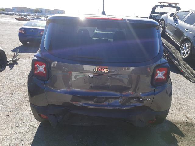 ZACCJAAB4HPF81721 - 2017 JEEP RENEGADE SPORT Մոխրագույն լուսանկար 6