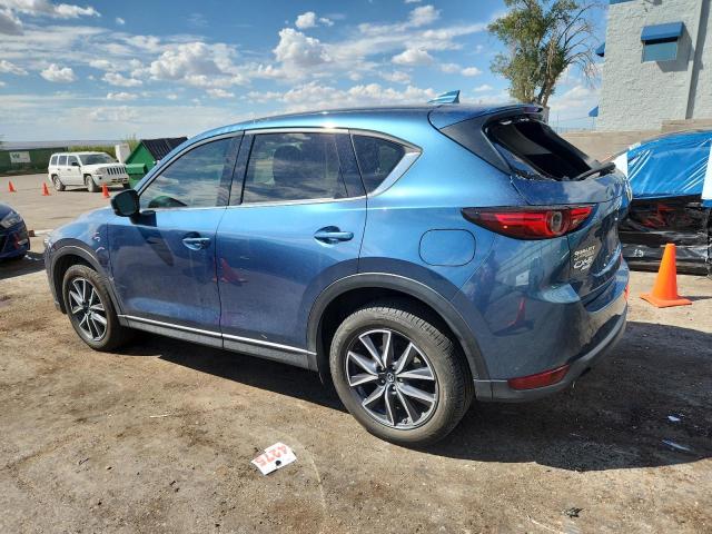 JM3KFBDM8J0407752 - 2018 MAZDA CX-5 GRAND TOURING BLUE photo 2