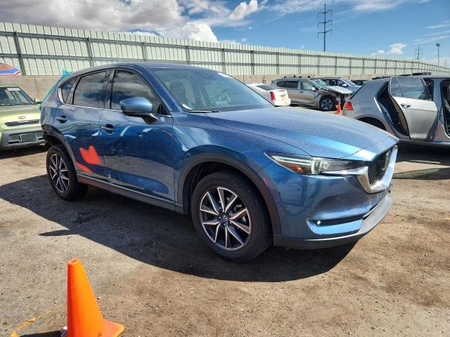 JM3KFBDM8J0407752 - 2018 MAZDA CX-5 GRAND TOURING BLUE photo 4