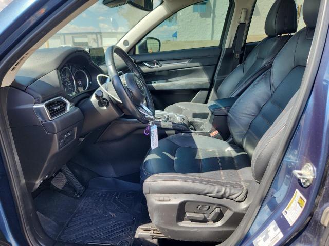 JM3KFBDM8J0407752 - 2018 MAZDA CX-5 GRAND TOURING BLUE photo 7