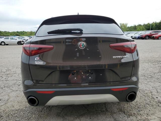ZASFAKNN2J7C12339 - 2018 ALFA ROMEO STELVIO TI SPORT BROWN photo 6