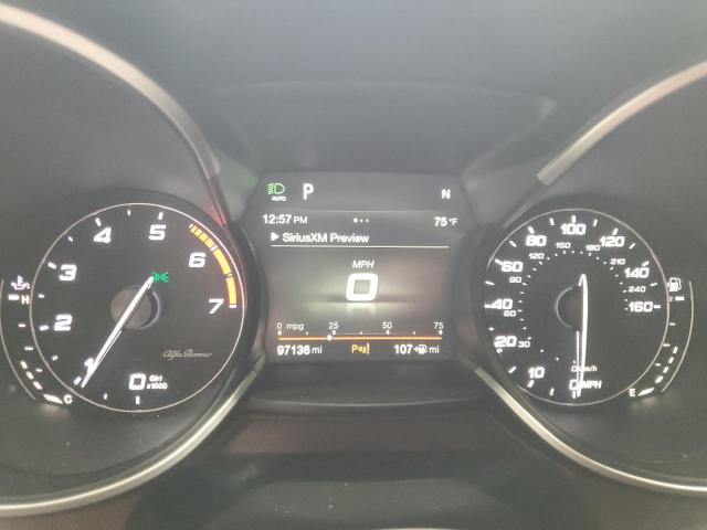 ZASFAKNN2J7C12339 - 2018 ALFA ROMEO STELVIO TI SPORT BROWN photo 9