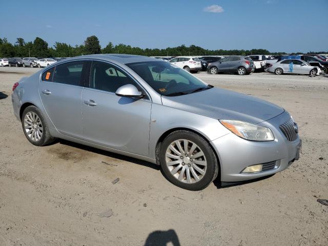 2G4GP5EC5B9202511 - 2011 BUICK REGAL CXL SILVER photo 4