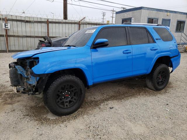 JTEBU5JR3K5680498 - 2019 TOYOTA 4 RUNNER SR5 BLUE photo 1