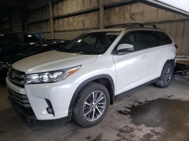 5TDJZRFH0KS571239 - 2019 TOYOTA HIGHLANDER SE WHITE photo 1