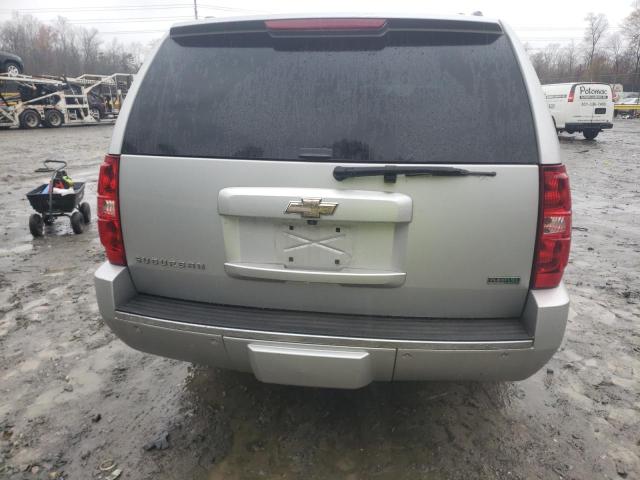 1GNSKKE32BR209974 - 2011 CHEVROLET SUBURBAN K1500 LTZ SILVER photo 6